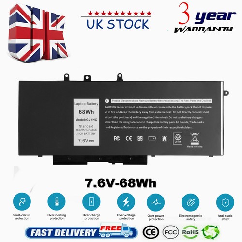 Gjknx battery for - battery, dell